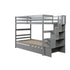 Twin Bunk bed With Trundle & a Ladder/Bedroom Furniture childrensterritory