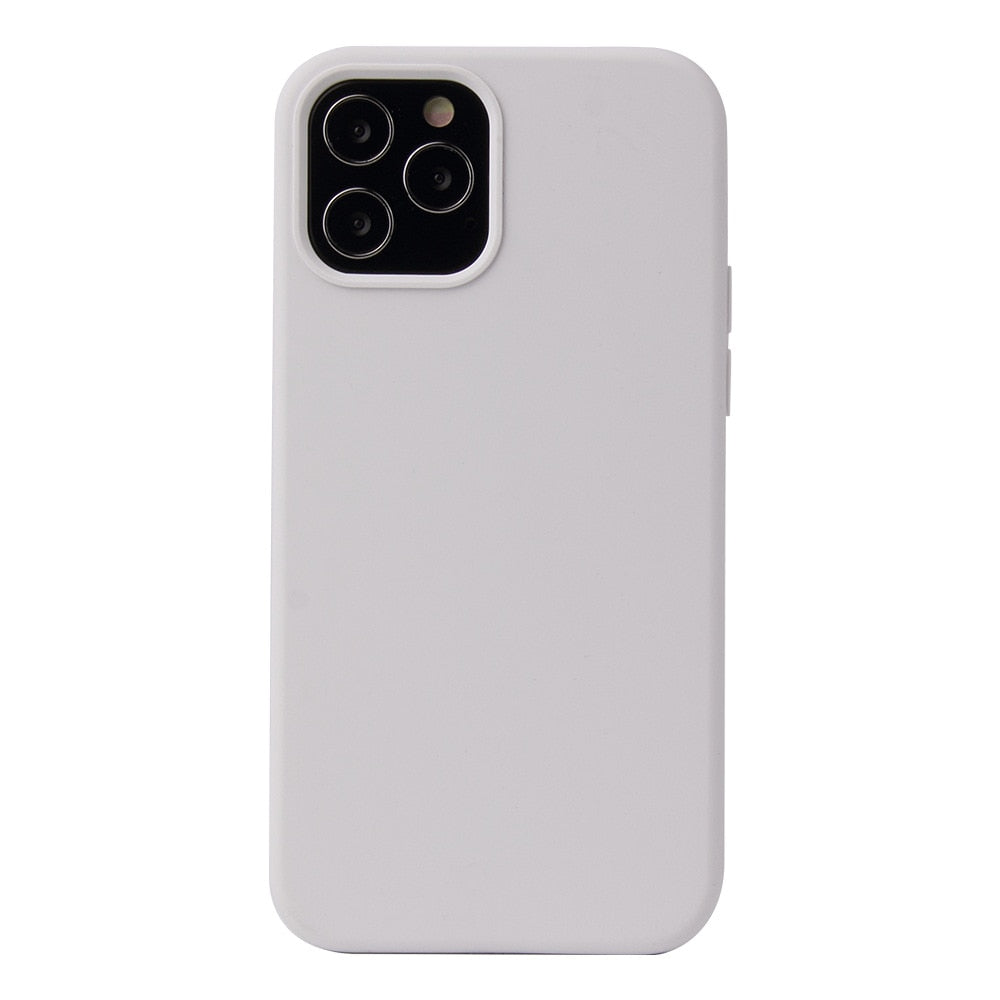 Ultra Thin Liquid Silicone Case For iPhone 12 Pro Max Mini childrensterritory
