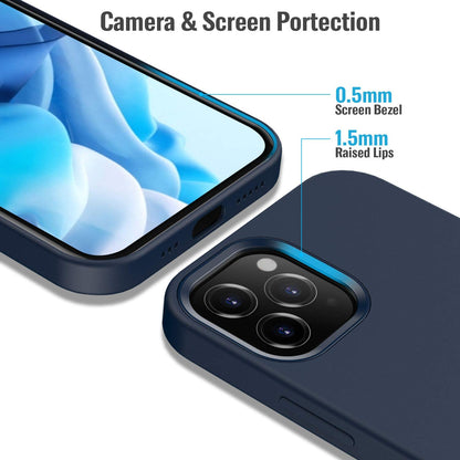 Ultra Thin Liquid Silicone Case For iPhone 12 Pro Max Mini childrensterritory