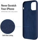 Ultra Thin Liquid Silicone Case For iPhone 12 Pro Max Mini childrensterritory