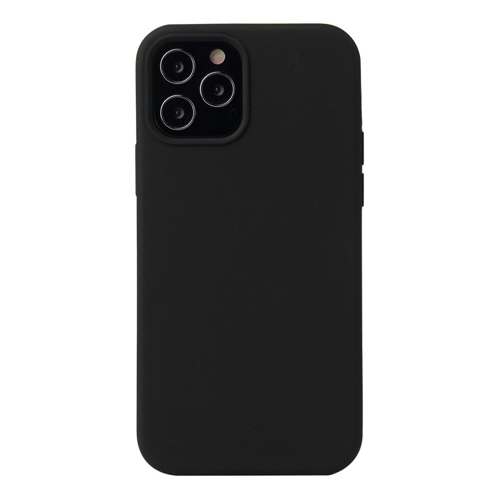 Ultra Thin Liquid Silicone Case For iPhone 12 Pro Max Mini childrensterritory