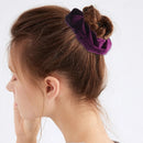 Velvet Scrunchie Hairband For Girls childrensterritory