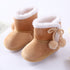 Warm Soft Sole Fur Snow Boots for Newborn 0-18M childrensterritory