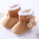 Warm Soft Sole Fur Snow Boots for Newborn 0-18M childrensterritory