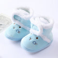 Warm Soft Sole Fur Snow Boots for Newborn 0-18M childrensterritory