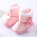 Warm Soft Sole Fur Snow Boots for Newborn 0-18M childrensterritory
