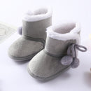 Warm Soft Sole Fur Snow Boots for Newborn 0-18M childrensterritory