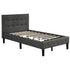 Wood Platform Bed with Tufted Headboard & Footboard childrensterritory