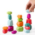 Wooden Rainbow Building Blocks Montessori Toys childrensterritory