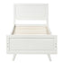 Wooden Twin Bed Frame with Headboard and Slat childrensterritory